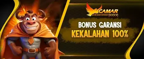 Bonus Selamat Datang 100% Member Baru promotion banner